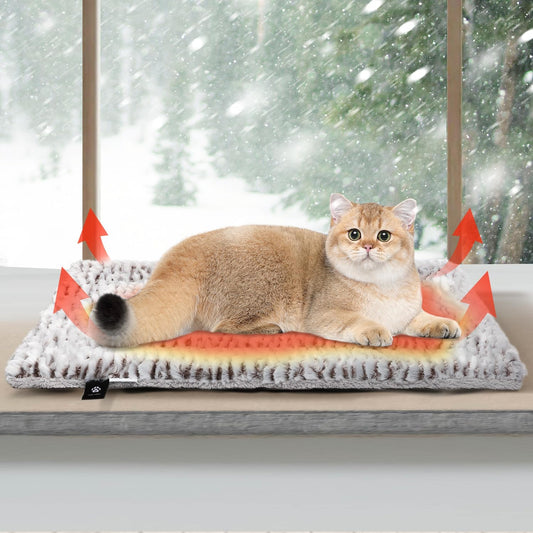Pamper Your Purring Pal with the Cozy Self-Heating Cat Bed – Snuggly, Washable, and Reversible! 🐈💖 70 x 47 cm of Heavenly Warmth for Ultimate Comfort!
