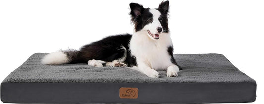 Pamper Your Pup with the Cozy & Washable Large Orthopedic Dog Bed - The Ultimate Crate Companion for Comfort!