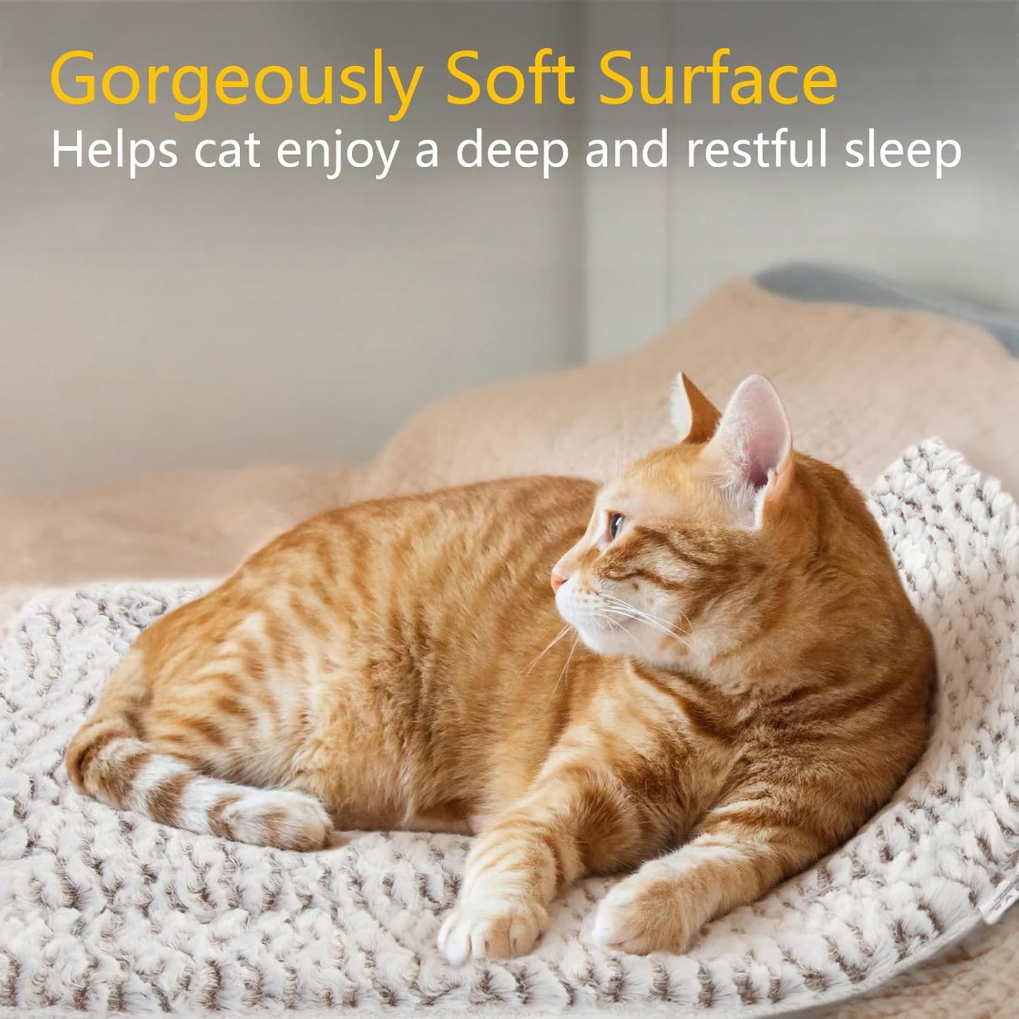 Pamper Your Purring Pal with the Cozy Self-Heating Cat Bed – Snuggly, Washable, and Reversible! 🐈💖 70 x 47 cm of Heavenly Warmth for Ultimate Comfort!