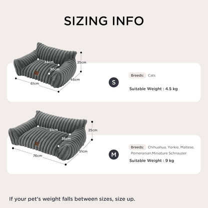 Cozy Up: The Ultimate Washable Cat Sofa Bed for Stylish Snuggles and Naps! 🐾🛋️ #PetComfort #CouchForPets