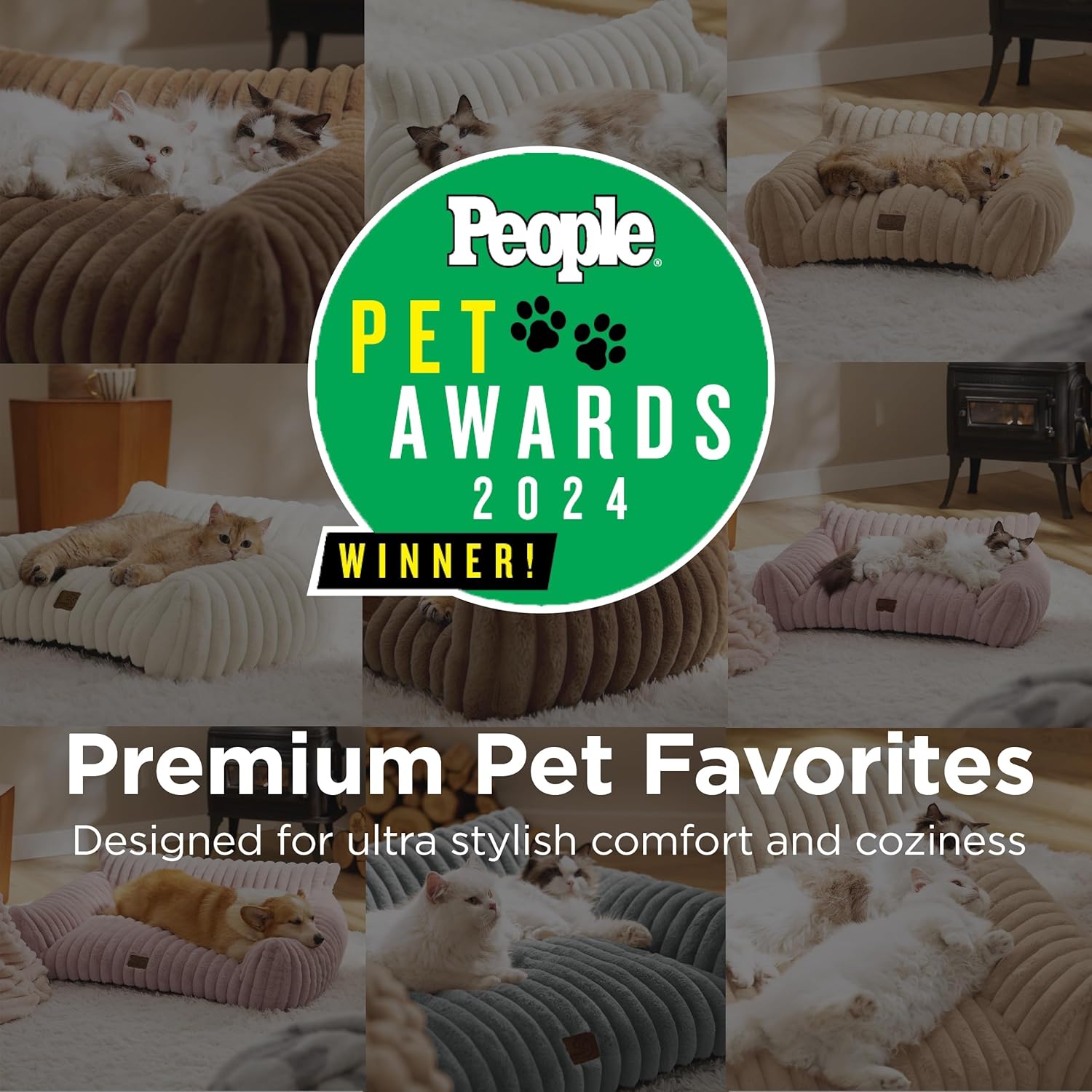 Cozy Up: The Ultimate Washable Cat Sofa Bed for Stylish Snuggles and Naps! 🐾🛋️ #PetComfort #CouchForPets