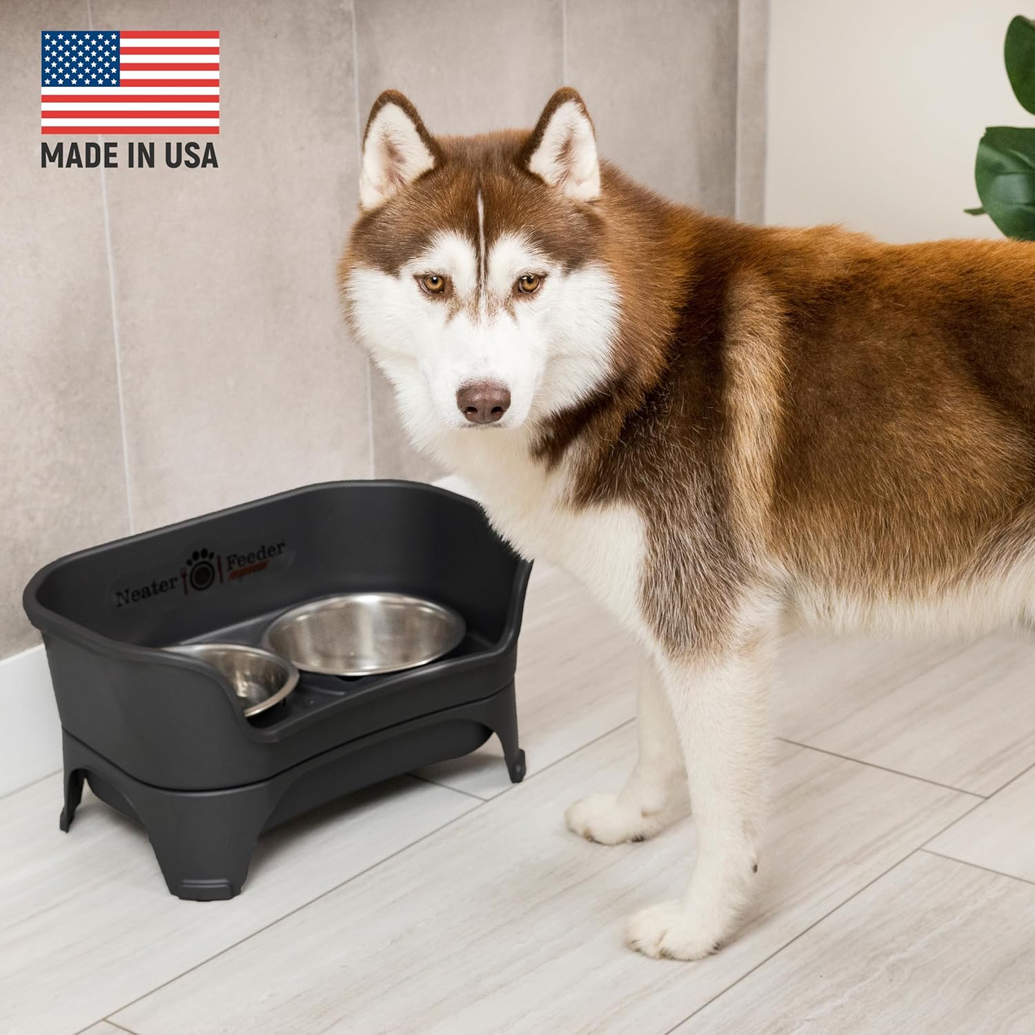 Elevate Your Pup's Mealtime Experience! 🐾 Stylish & Mess-Proof Dog Bowls in Midnight Black – Ideal for Medium to Large Breeds! 🍽️🐶 #DogLovers #PetProducts