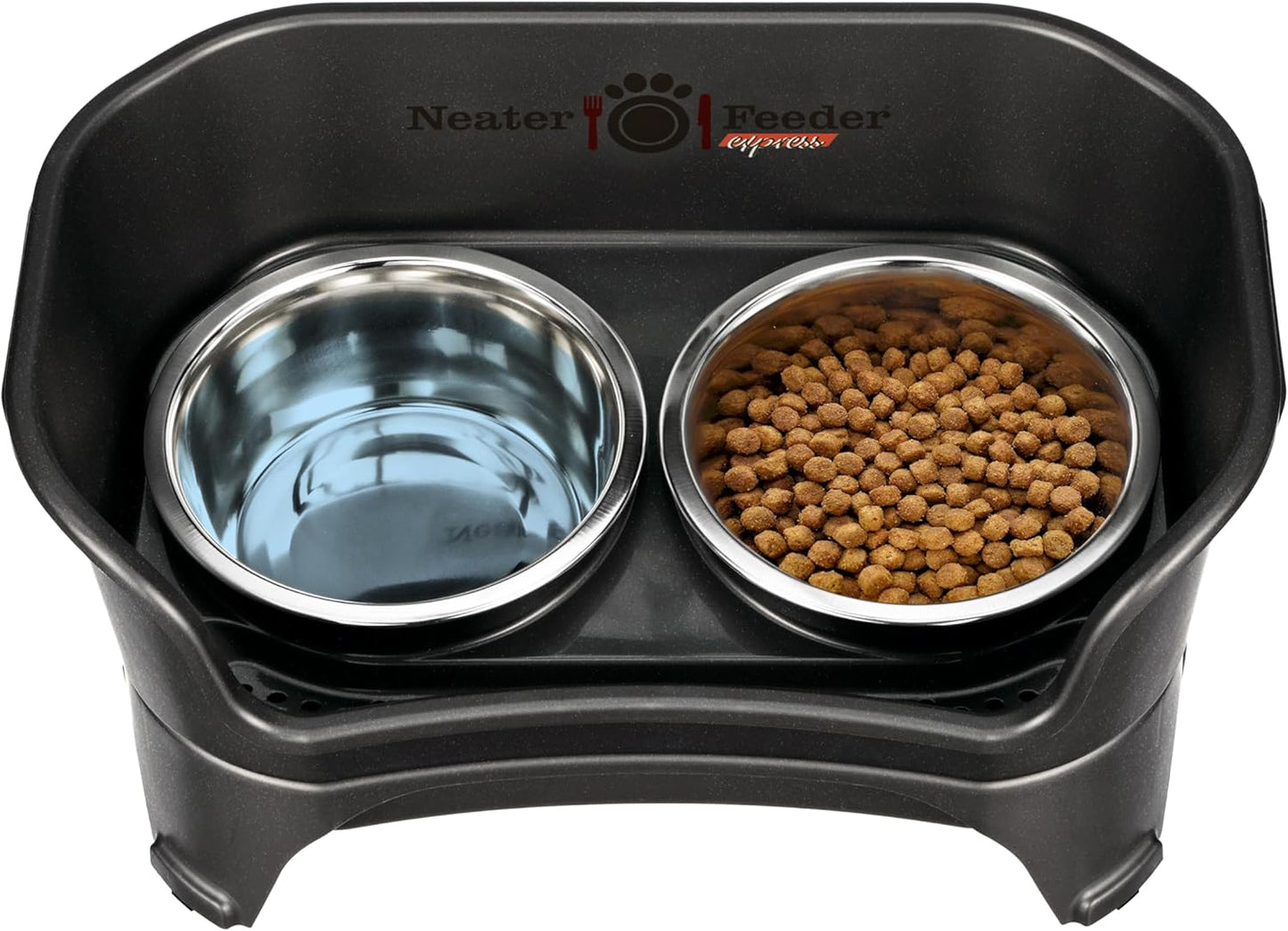 Elevate Your Pup's Mealtime Experience! 🐾 Stylish & Mess-Proof Dog Bowls in Midnight Black – Ideal for Medium to Large Breeds! 🍽️🐶 #DogLovers #PetProducts
