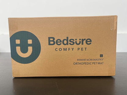 Pamper Your Pup with the Cozy & Washable Large Orthopedic Dog Bed - The Ultimate Crate Companion for Comfort!