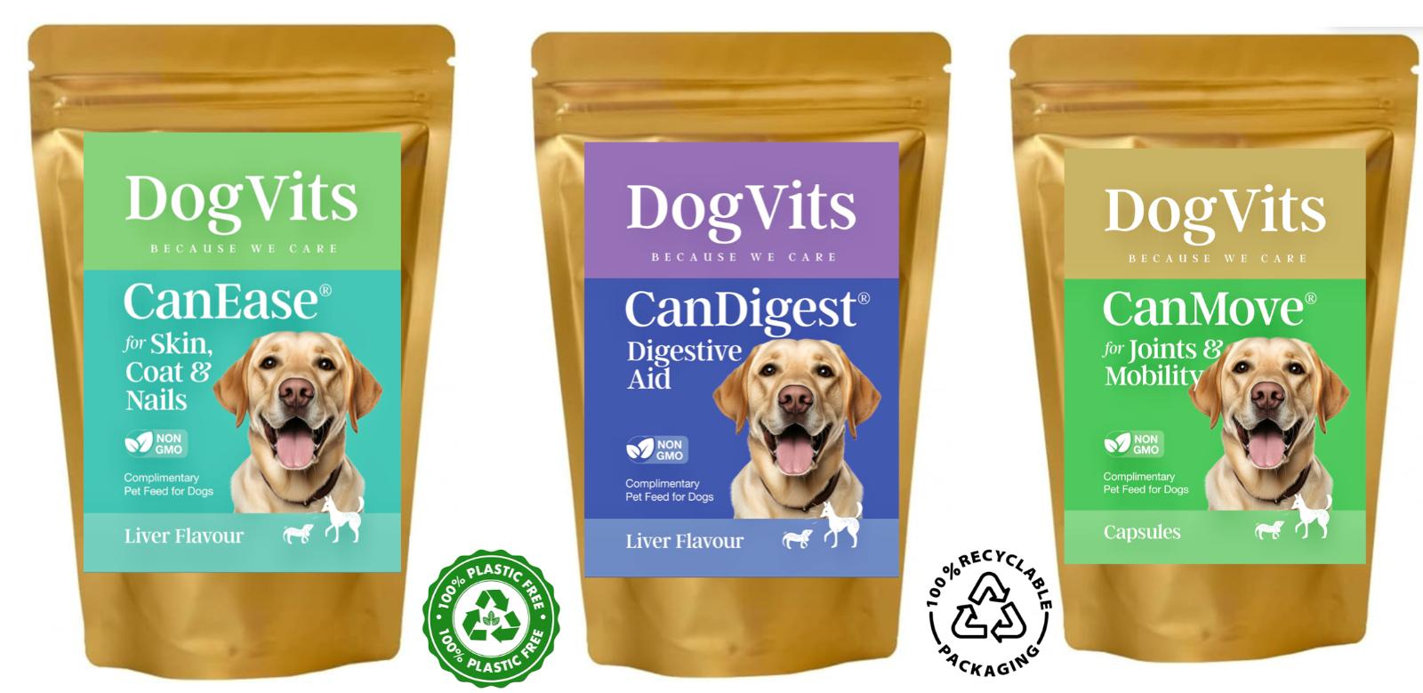Premium Dog Joint Hip Care Supplement for Enhanced Mobility in Senior Dogs - Canine Mobility Support by DogVits
